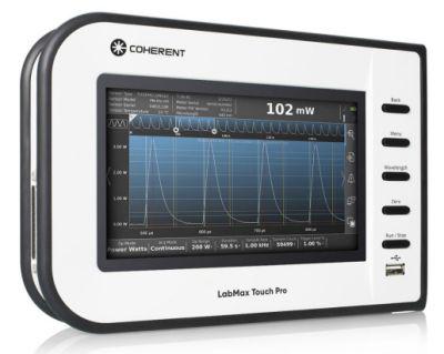 Touch Screen Laser Power and Energy Meter